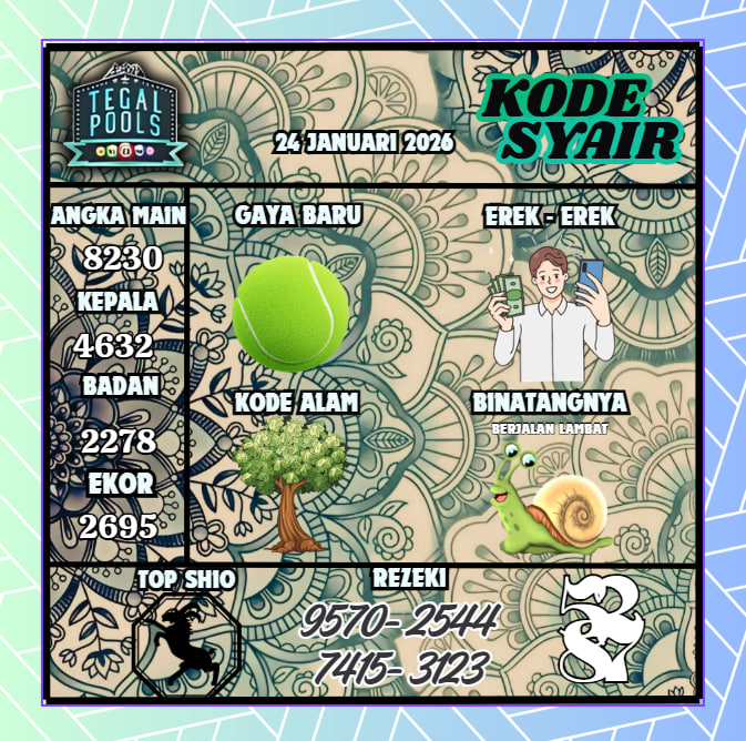 Kode Syair Tegal Pools 23 2026